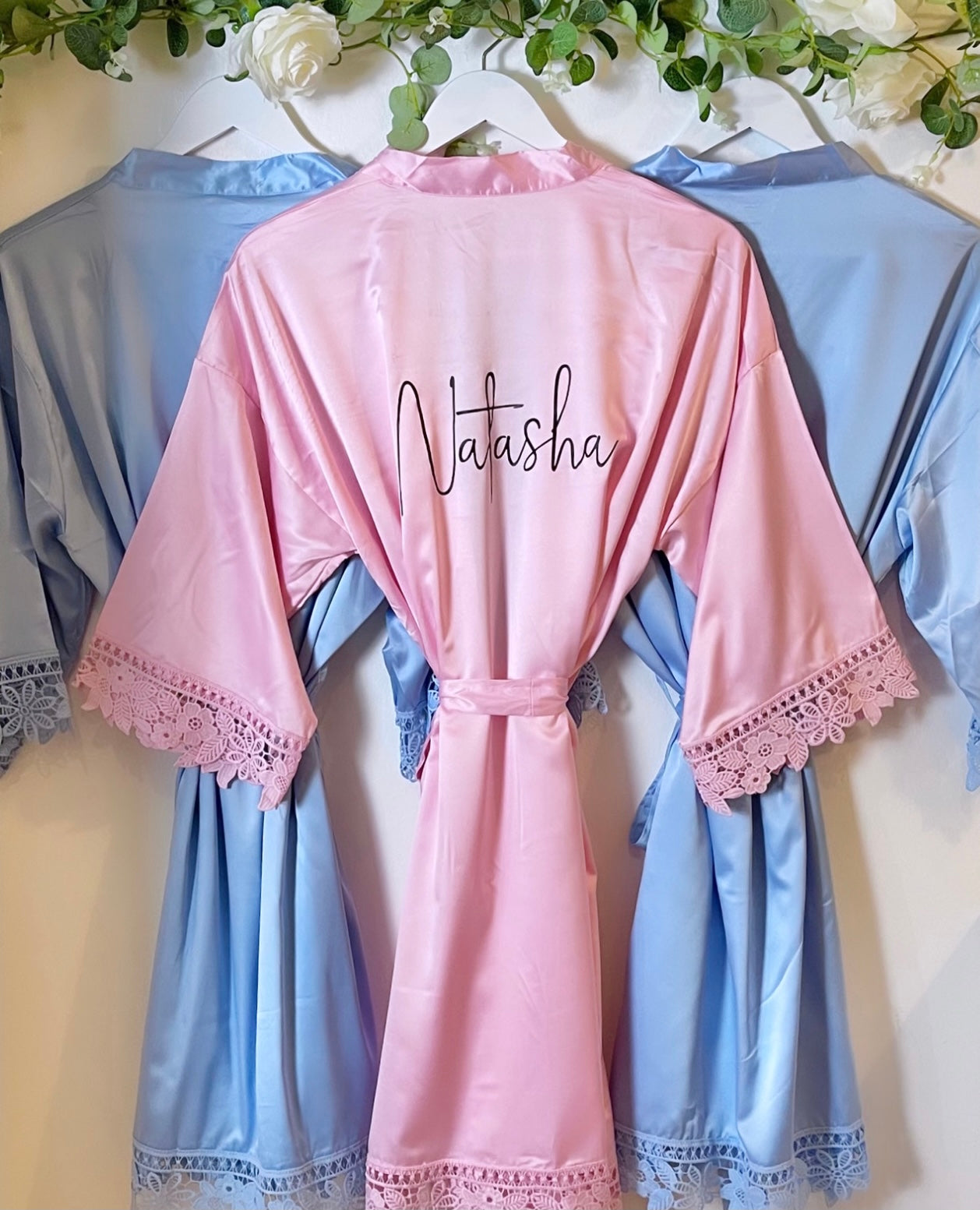 Personalised satin robe (R2)