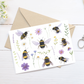 Spring bee post card
