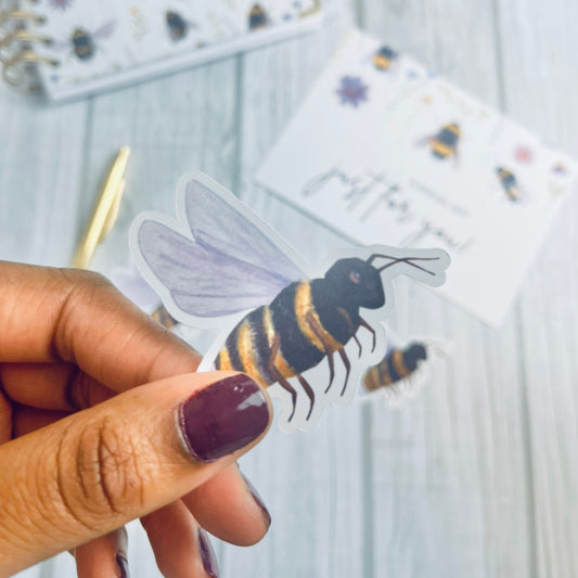 Spring bee sticker set (B)